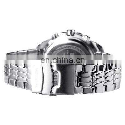 CURREN 8077 Men Quartz Luxury Chronograph Stainless Steelwatches Casual Water Resistant Army Watches Relogio Masculino photo-3