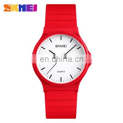 SKMEI 1419 Quartz Watch Simple Rubber Women Watches Casual Luxury Brand Ladies Watch Waterproof Clock