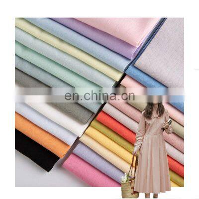 Factory supply price 100% polyester viscose/nylon spandex jacquard  plain fabric for shirts and dress