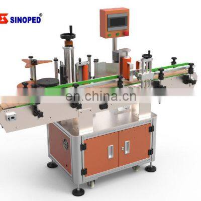 Easy operated round bottle single side labeling machine T-401