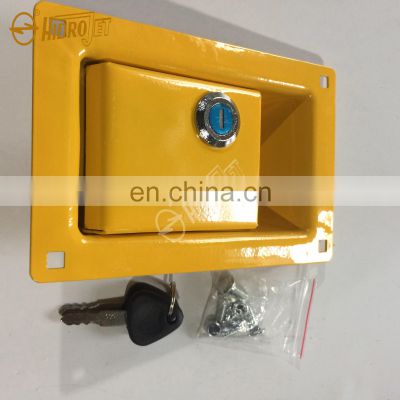 Left hydraulic pump cover door  lock core fittings for EC210  EC240  EC290  EC360