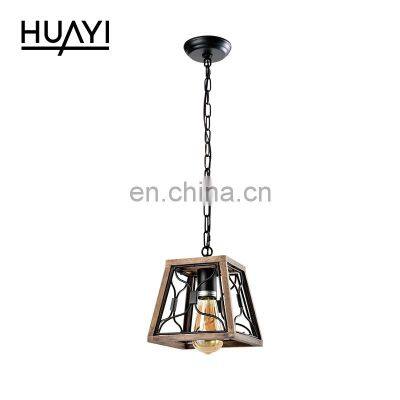 HUAYI Hot Selling E26 Living Room Hotel Indoor Nordic Modern Contemporary Pendant Light Chandelier