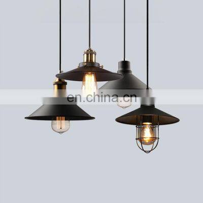 Industrial Lamp Shade Lampara Colgante Negra Nordic Moderner Luminaria Pendente Vintage Pendant Kitchen Light Lamp Lighting photo-3