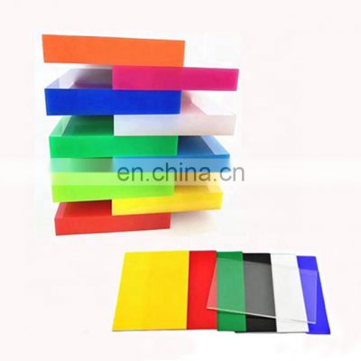 2.5Mm 3.5Mm  4.5Mm 10.5Mm Pmma Color And Clear Acrylic Color And Transparent Mma Acrylic Board In Plastic Sheets