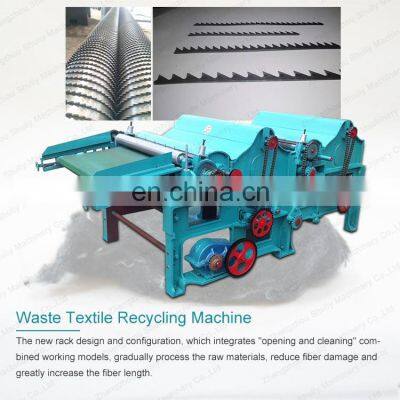 Machinery For Recycling Clothes Waste Fabric Recycling Machine photo-3