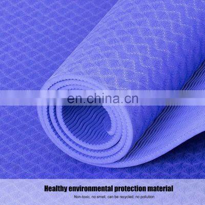 Eco Friendly Non Slip Fitness Exercise Tpe Yoga Mat photo-5
