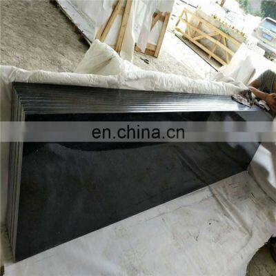 high quality black galaxy granite slabs