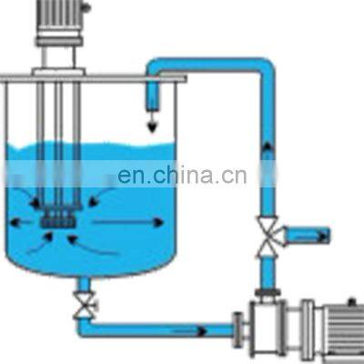 cosmetic cream homogenizer pump mixer