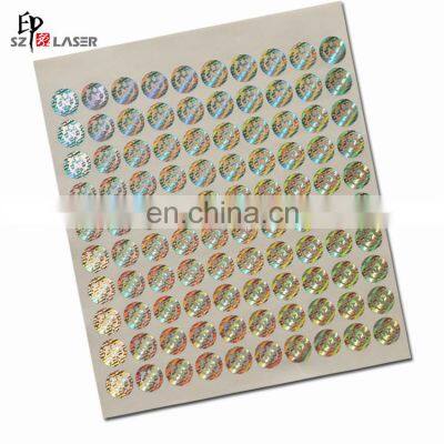 Security Custom Hologram Clothing Label With Company Logo Design photo-3