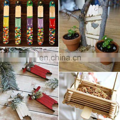 Yada Wholesale Disposable Birch Ice Cream Wooden Stick Diy Handcraft Colorful Artificial Ice Cream Stick photo-5