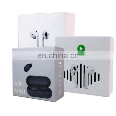 Custom Printing Logo Electronic Carton Charger Usb Platooninsert Paper Packaging Box Earphone Headset Package Cable Paper Boxes photo-3