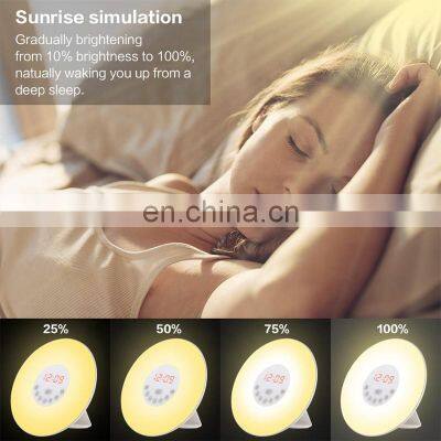 FM Radio White Noise Machine Baby Kids Sleep Trainer Baby Night Light photo-2