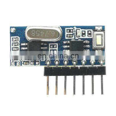 433RF Receiving Module 4-channel High-level Signal Learning Decoding Receiving Circuit Board photo-5