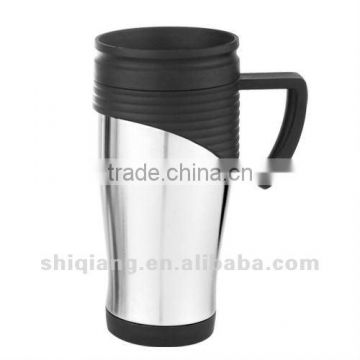 14oz double wall stainless steel travel mug