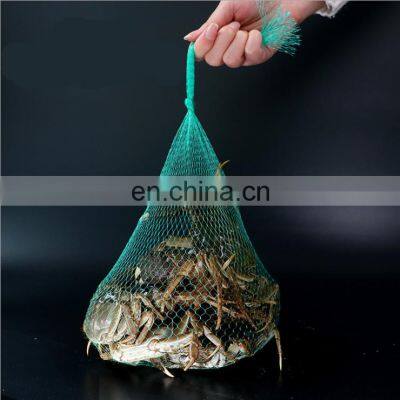 Hot Sales Mesh Sleeve Net Bag for Garlic Packing Custom Logo Printed Reusable Drawstring Small Mesh Net Bag for Vegetable Fruit photo-3