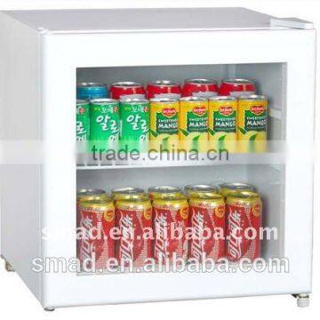 High quality Glass Door Mini Refrigerator with CE Certificate