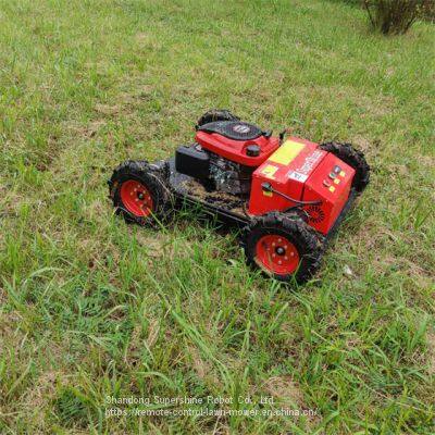 robotic slope mower, China remote mower price, remote control hillside mower for sale