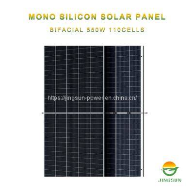 550W Bifacial Solar Panels