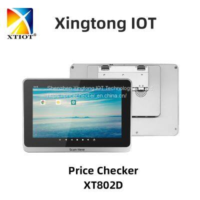 XT802D XTIOT 8-дюймовый кассовый терминал с сенсорным экраном и сканером. Цена. Компания по OEM-производству