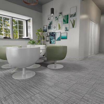 Ecofriendly UV Coating 4/0.3/0.5/0.7 SPC Waterproof Wood Stone Carpet Grain Vinyl Flooring Palnk Click Best Price Pvc Flooring photo-3