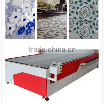 big fashion accessories laser cutting machine bed