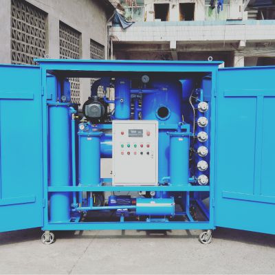 Multifunctional Regeneration Two-Stage Vacuum Transformer Oil Filter