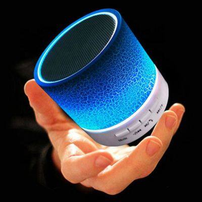 CASUN mini outdoor bt speaker led cube light bluetooth speaker