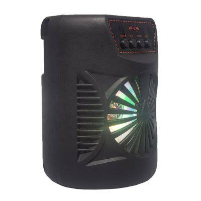 HF 326 3 Inch Mini BT Wireless Speaker with LED Light Portable RGB Speakers