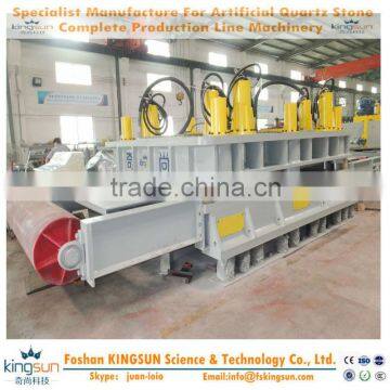 KINGSUN Best Selling Man-made Stone Manufacturing Equipment/600 m2/ 8 hours Machines for Making Man-made Quartz Slab