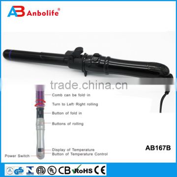 2015 Hair Styler Professional Hair Curler Steamer Curl Automatic Hair Curling Iron