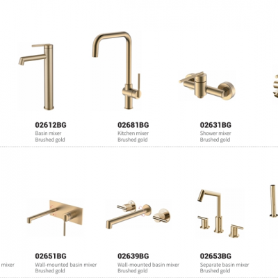 Easy Switching Between Cold and Hot Water Convenient Adjustment and Good Corrosion Resistance Separate Basin/bathtub Mixer photo-2