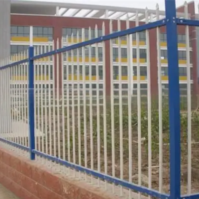 Durable Steel Tube Wrought Iron Garden Fence | Outdoor Security Metal Fencing