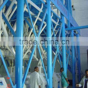 High Quality Hot Sell Wheat Flour Mill-structural Steel Mezzanine Configuration