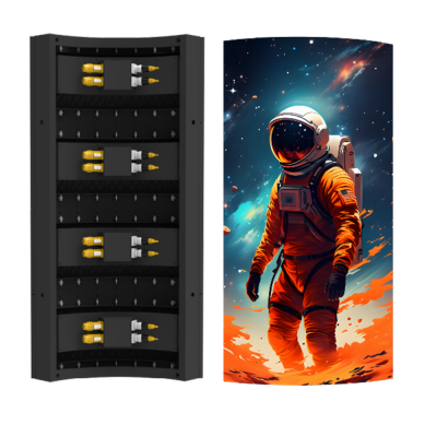 P4.81 Outdoor Waterproof Easy Installation LED Wall Curved Commercial Advertising Billboard SMD LED Display Screen 3D Effect