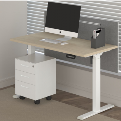 Standing Desk- Adjustable Hand Lift Table Frame for Home Office - Linear Actuator for Enhanced Comfort & Productivity - Modern Living Room Furniture