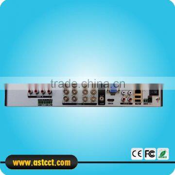 1080p AHD DVR 8 Channel H.264 for CCTV camera system standalone DVR