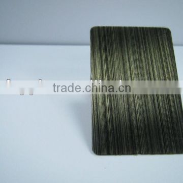 SUS 304 Stainless Steel Sheet Antique Brass china manufacturer