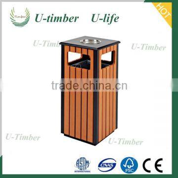 Cheap Price Outdoor WPC Environmental Dustbin