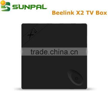 2016 Hot selling products android4.4 smart tv box wifi with IUDTV hd beelink x2 tv box