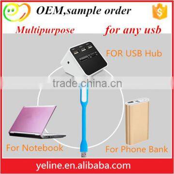 Flexible LED strip flashlight for Notebook/Power Bank/Chargers
