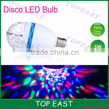 High quality decorative House led rotating Disco led bulb