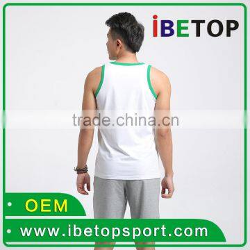 OEM Service Customize Wholesales Cheap Price Sport Vest Singlet