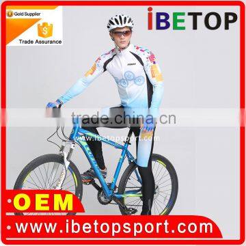 Wholesale Custom Made Sublimation Printed Tights Cycling Wear photo-3