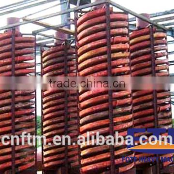 High efficiency energy-saving gold mining equipment spiral chute