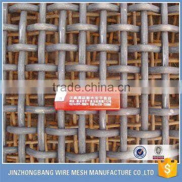 galvanized iron wire black crimped mesh