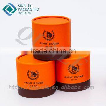 Fancy Texture Paper Packing Tube for Cosmetic Jar