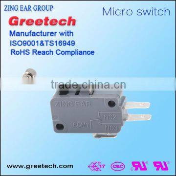 micro switch kw3a,micro on off switch,16A 250V micro switch