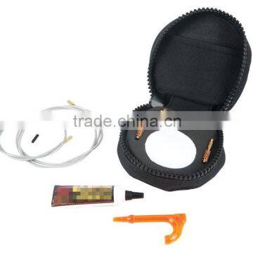 Soft Zippered Cased Small Caliber Gun Cleaning System 17 to 25 Caliber