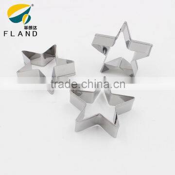 stainless steel star shaped cookie cutter mold/baking cookie mold