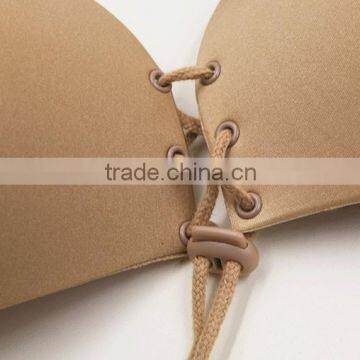 Cute Teen Lala Push up Invisible Silicone Bra photo-4
